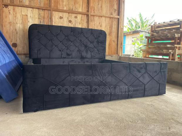 Black Queen Size Bed Frame With Free Delivery