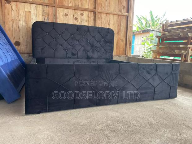 Black Queen Size Bed Frame With Free Delivery photo 2
