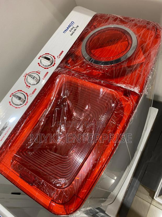 Nasco 8kg Twin Tub Washing Machine (Model Nas-08-tw) photo 2