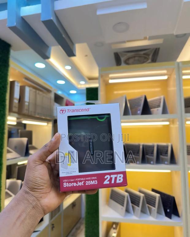 Transcend 2tb Hard Drive Three-Stage Anti-Shock Protection