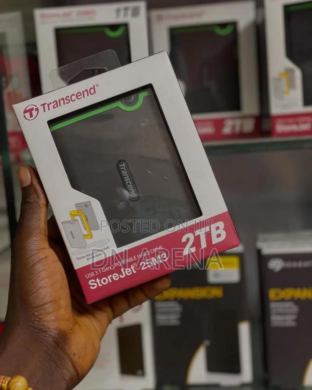 Transcend 2tb Hard Drive Three-Stage Anti-Shock Protection photo 4