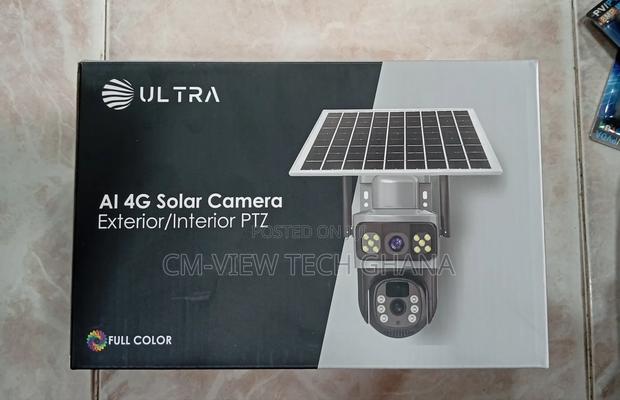 Ultra 3lens Wifi PTZ Solar Camera Full Color · Photo 4