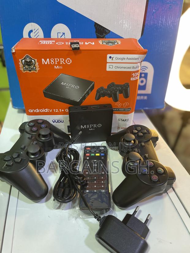 M8 Pro Mini Android Smart Tv Box and Retro Game Console photo 2