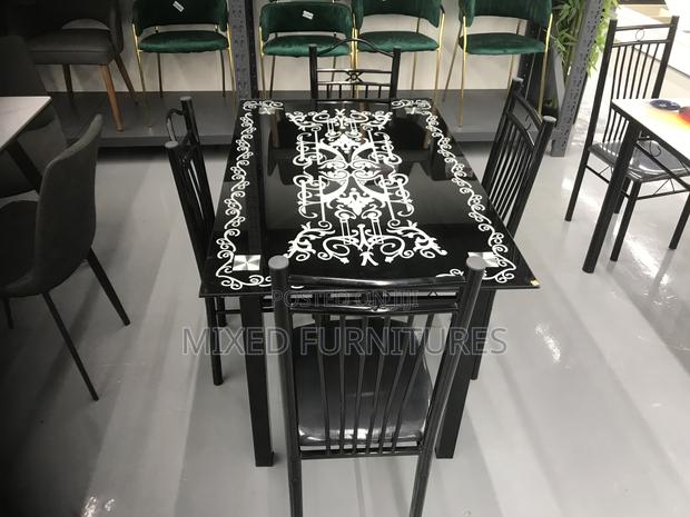 Dining Sets 4 Seater Glass Dining Table