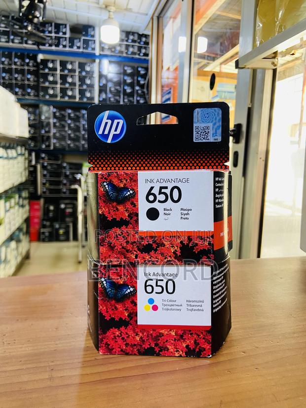 Hp 650 Ink Black/Color (4500 Series) photo 4