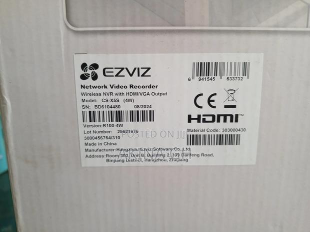 Ezviz 4ch Wireless NVR Cs-X5s (4w) · Photo 4
