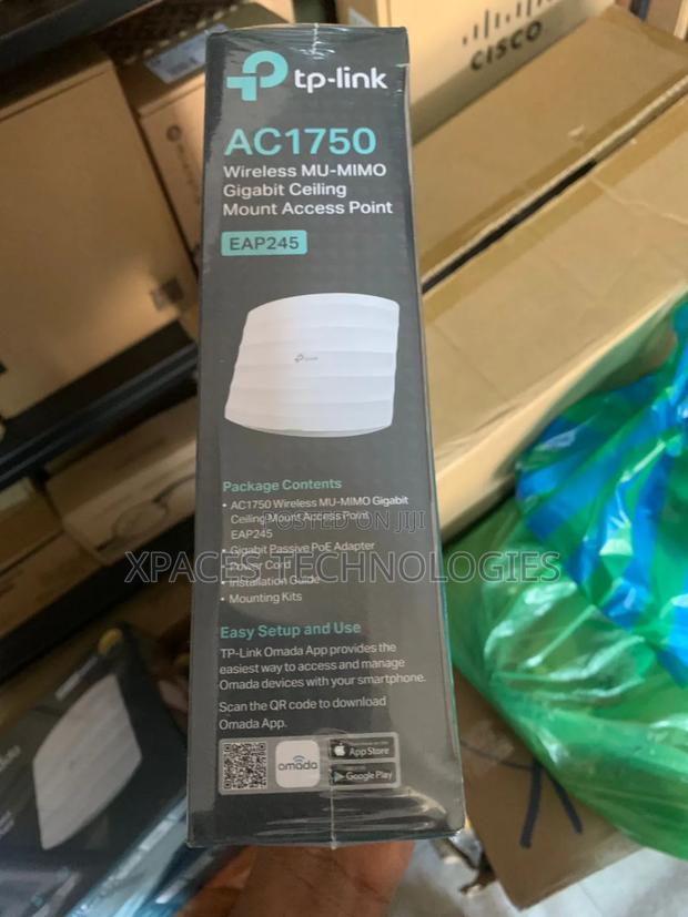 Tplink Ac1750 Wireless Mu-Mimo Gigabit Ceiling Ap(Eap245) photo 2
