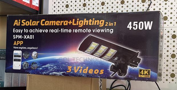 4g Streetlight Solar Ai Camera +Lighting 2 in 1 4g Solar Camera 450w · Photo 4