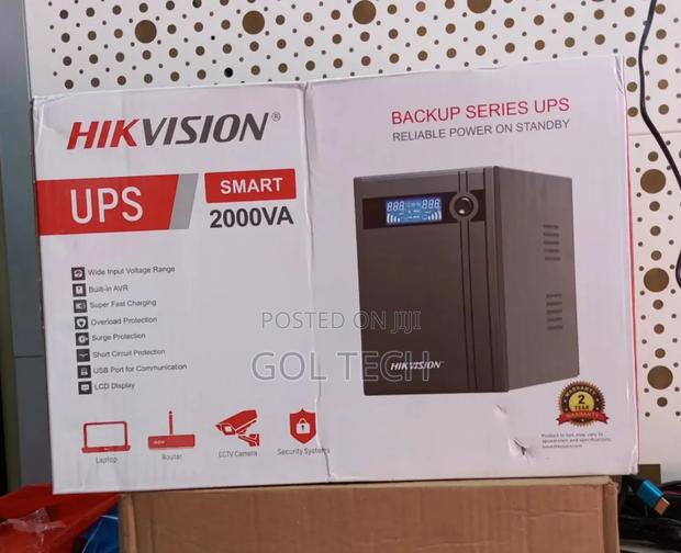 Hikvision Smart Ups 2000va / 1200w Backup Plus With Avr · Photo 3