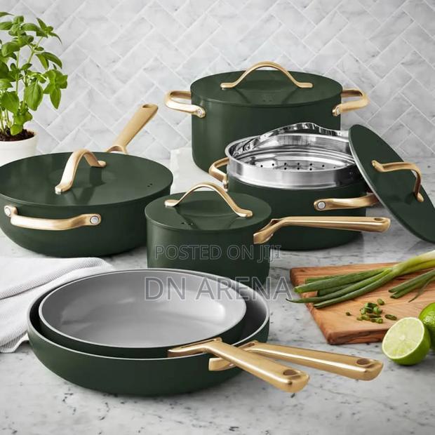 Member’S Mark 11-Piece Modern Ceramic Cookware Set photo 3