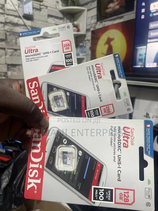 Memory Card Available 128 Gig - 256 Gig