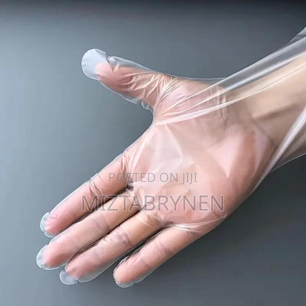 100 Tpe Disposable Hand Gloves - In Box photo 2