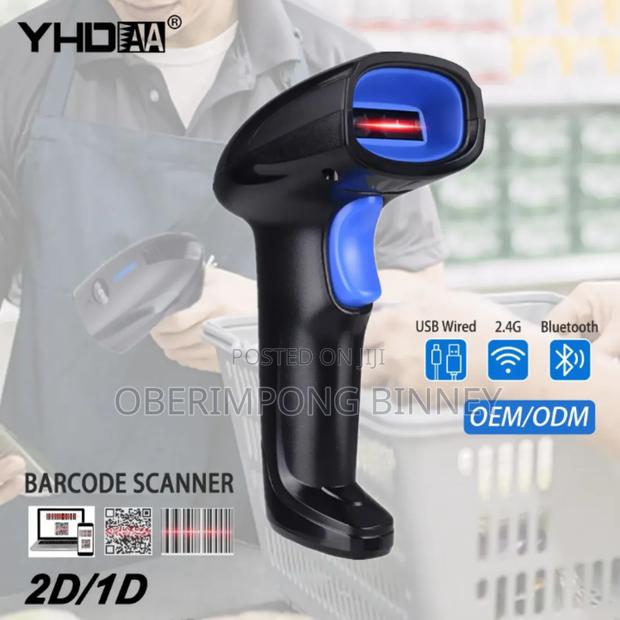 Barcode Rechargeable Bluetooth/Usb Handheld