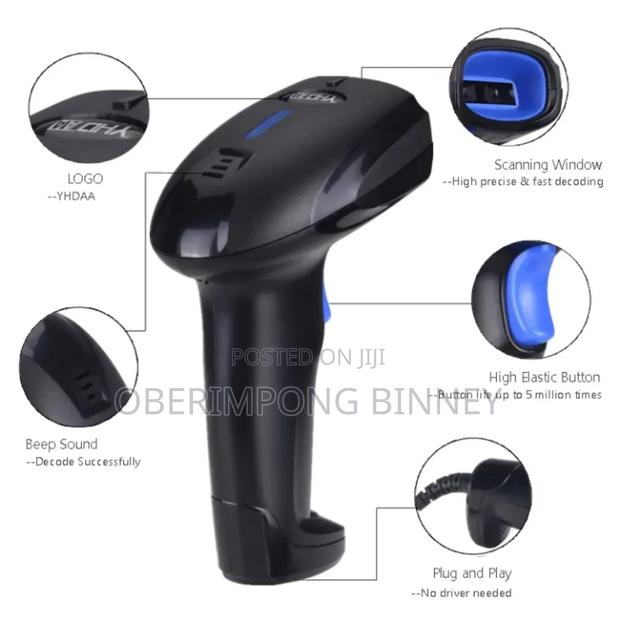 Barcode Rechargeable Bluetooth/Usb Handheld photo 2