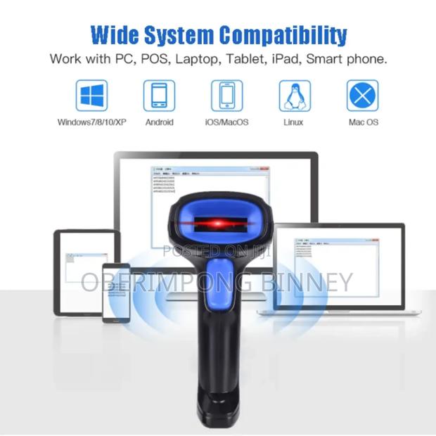 Barcode Rechargeable Bluetooth/Usb Handheld photo 3