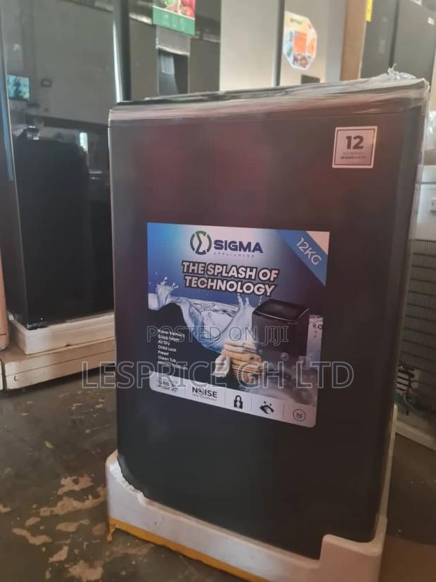 Tough Washing Machine ~ Sigma 12kg Fully Automatic