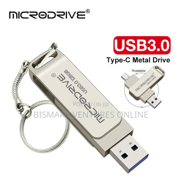 2 in 1 Otg 128g Pen Drive Metal photo 2