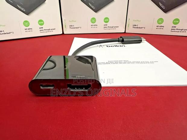 Usb-c To Hdmi + Pd Charging Belkin Brand Type-c To Hdmi photo 2
