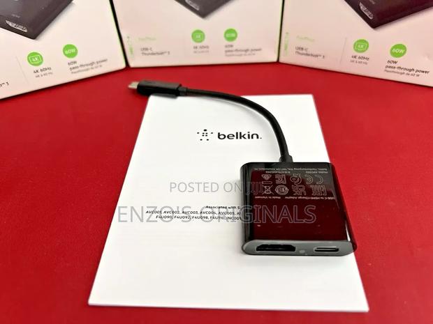 Usb-c To Hdmi + Pd Charging Belkin Brand Type-c To Hdmi photo 8