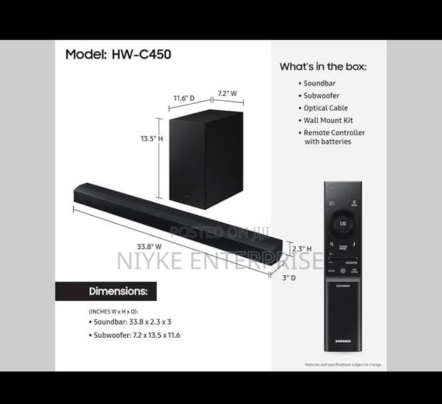 Samsung Hw-c450 2.1ch Soundbar photo 2