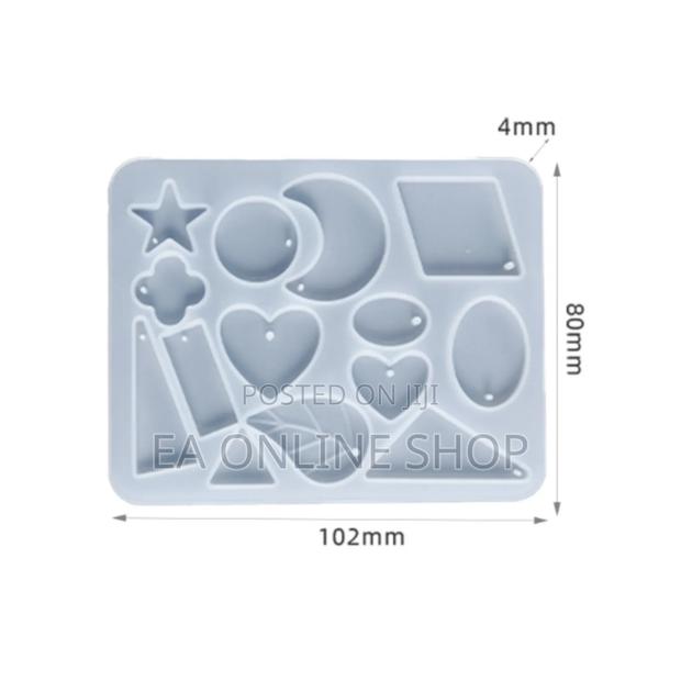 14 Different Designs Silicone Mold for Ear Ring Epoxy Resin · Photo 3