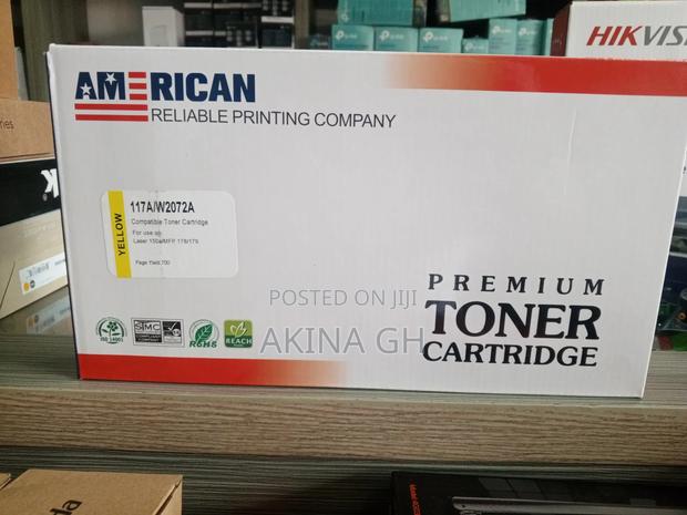American 117a Yellow Toner Cartridge for Hp 150a (W2072a) · Photo 2