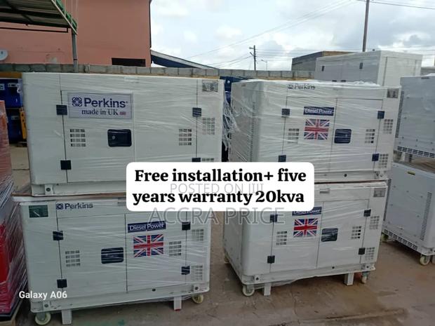 Smooth Power Delivery 20kva Diesel Genset Perkins Genset Uk · Photo 2
