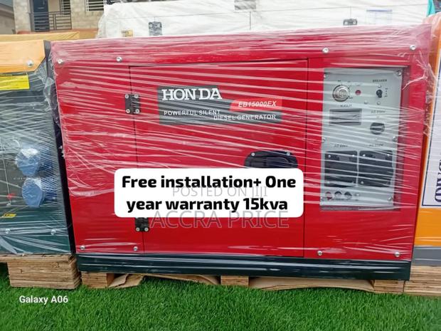 Smooth Power Delivery 15kva Diesel Genset Honda Genset Japan · Photo 2