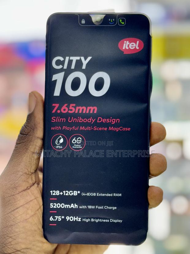 New Itel City 100 128 GB Gray photo 5