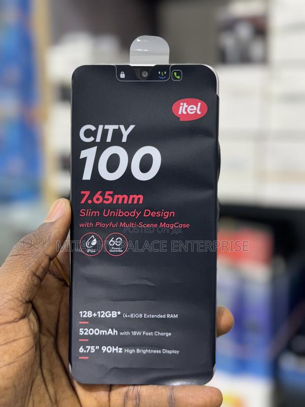 New Itel City 100 128 GB Gray photo 4