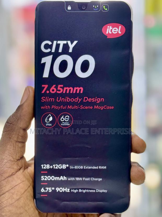 New Itel City 100 128 GB Gray photo 6