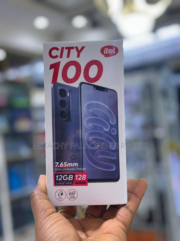 New Itel City 100 128 GB Gray photo 3