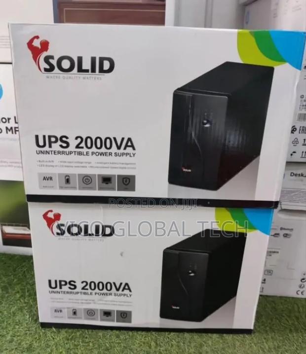 Solid 2000va Ups Uninterruptible Power Supply · Photo 1