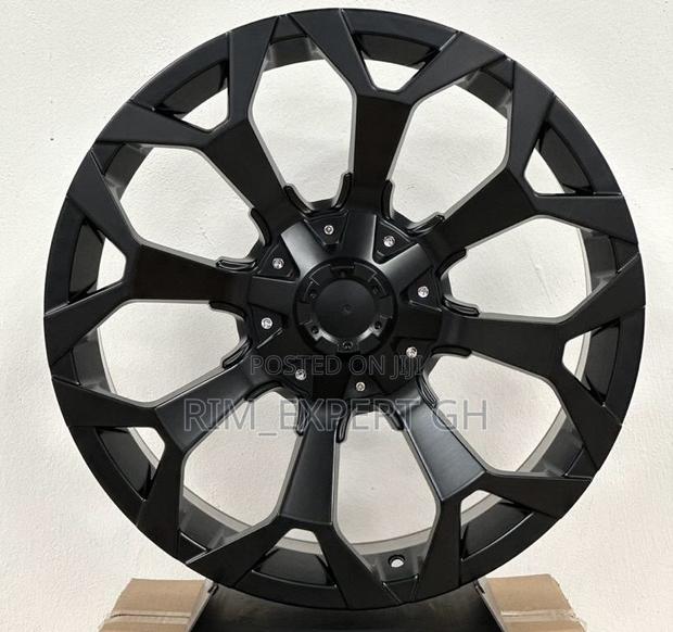 F-150 And Dodge Ram All Black Rim 20 Off Road