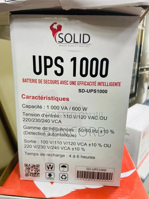 Solid Ups 1000va 600w(Sd-Ups1000) photo 3