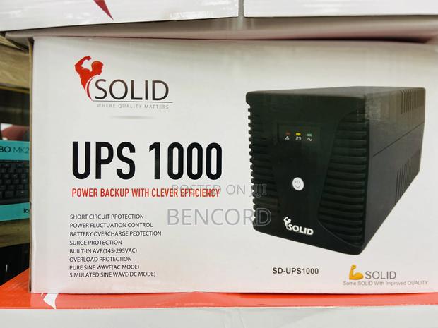 Solid Ups 1000va 600w(Sd-Ups1000) photo 2