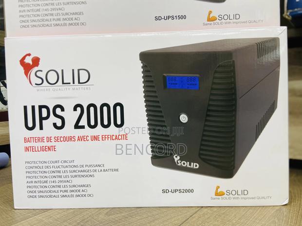 Solid Ups 2000va 1200w(Sd-Ups2000) photo 2