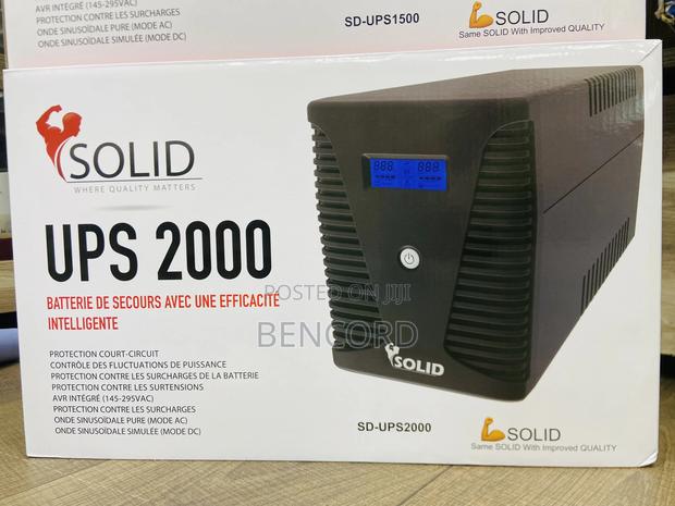 Solid Ups 2000va 1200w(Sd-Ups2000) photo 3