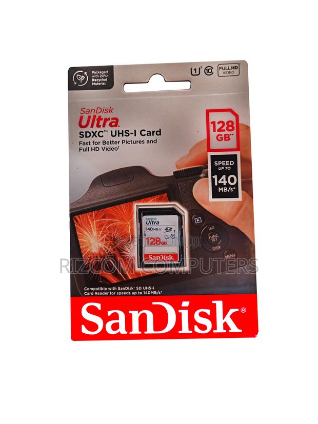 128gb Sandisk Ultra Camera Card/Memory