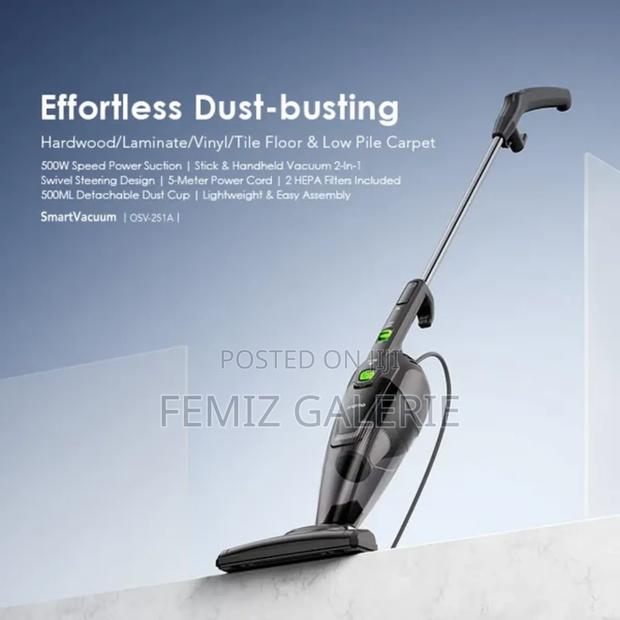 Oraimo Smart 5m Corded Vacuum Cleaner, Powerful Suction photo 2