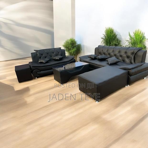 Black American Leather Sofa(Free Delivery) · Photo 3