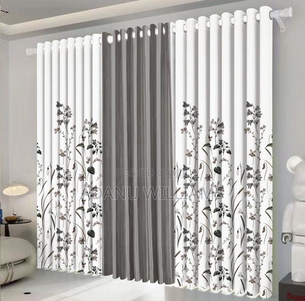 Luxurious 3in1 Curtains Set(Available in Diff Colors) · Photo 2