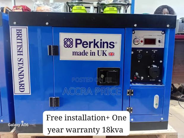 Power on Demand 18kva Perkins Gen Diesel Perkins Generator · Photo 2