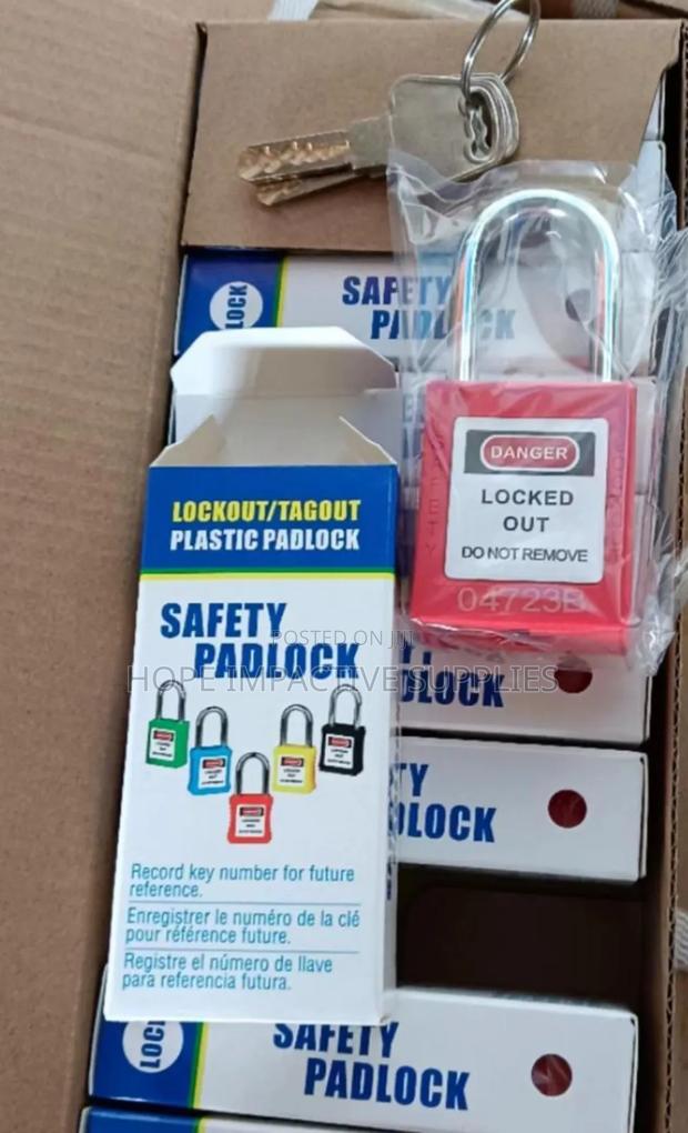 Safety Padlocks - Different Colours Available. · Photo 4