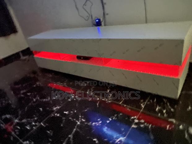 A Perfect Addition to Room~Tv Stand in White W/ Led Lighting · Photo 3