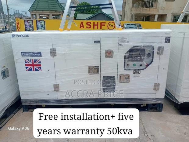 Power on Demand 50kva Perkins Gen Diesel Perkins Generator · Photo 2
