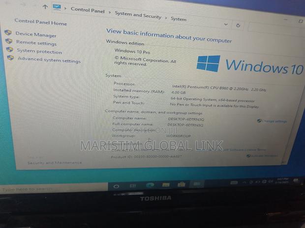 Laptop Toshiba Satellite L755 4GB Intel Pentium HDD 320GB photo 2