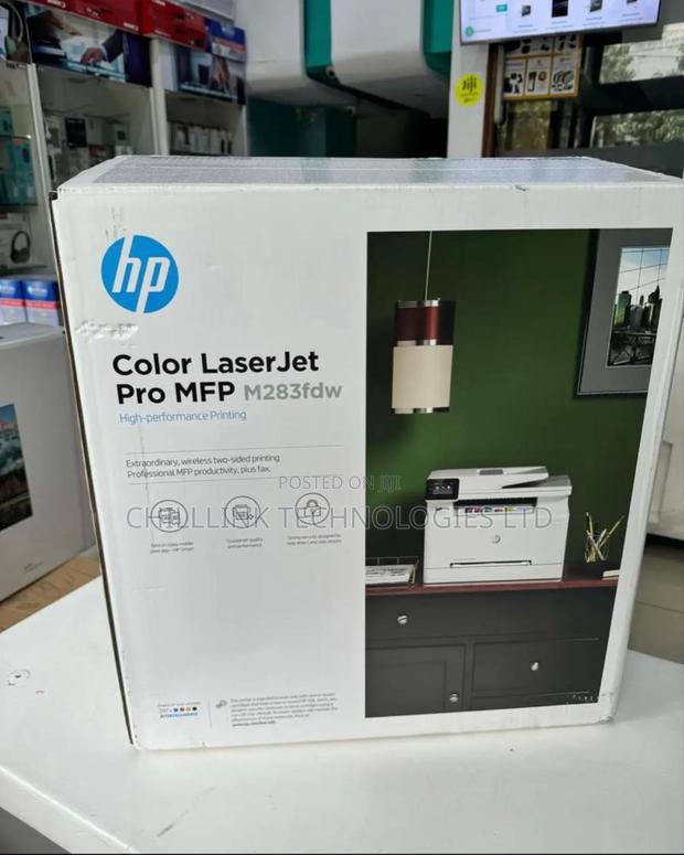 Hp Laserjet Pro MFP 283fdw All One Color Printer · Photo 3