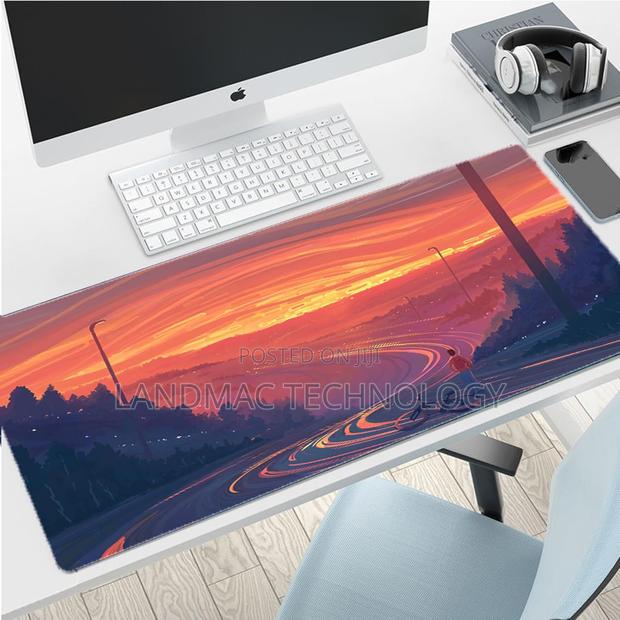 Extra Large RGB Sunset Pattern Mouse Pad - Led Light · Photo 4