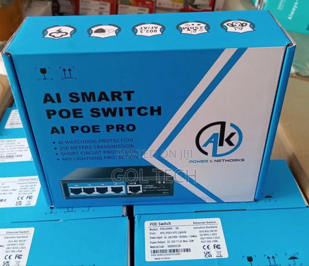 4port Poe Switch Ai Smart Poe Pro Switch Poe104dl · Photo 4